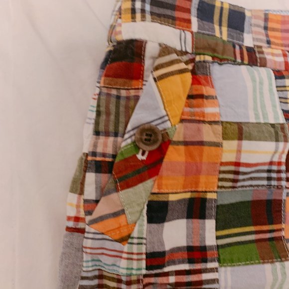 J. Crew patchwork skirt w/ *slight button damage* - Picture 2 of 7